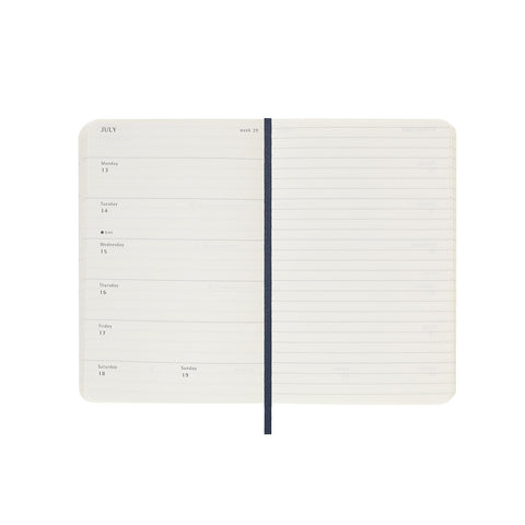 2026 Weekly Notebook Soft Cover Diary Pocket
