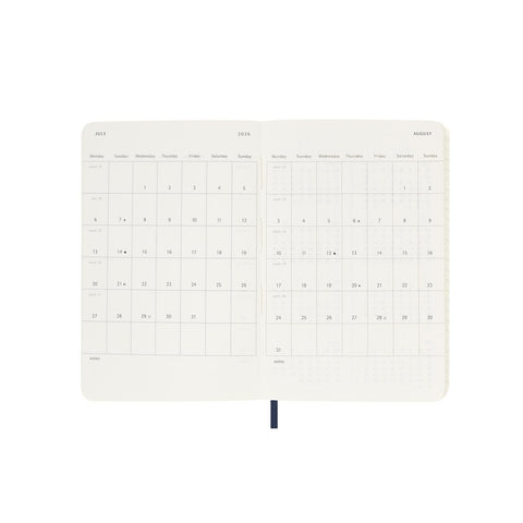 2026 Weekly Notebook Soft Cover Diary Pocket