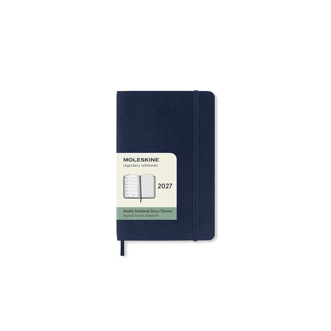 2027 Weekly Diary Soft Cover Pocket