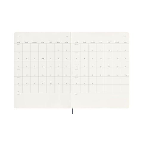 2027 Weekly Diary Soft Cover Extra Large