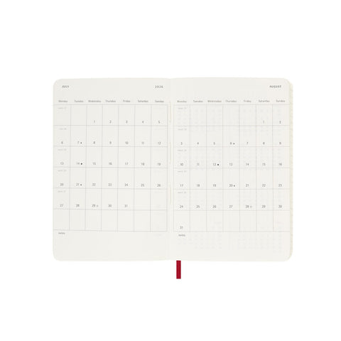 2026 Weekly Notebook Soft Cover Diary Pocket