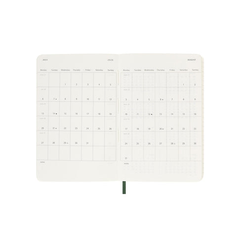2026 Weekly Notebook Soft Cover Diary Pocket