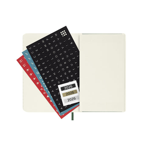 2026 Weekly Notebook Soft Cover Diary Pocket