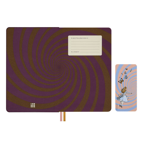 Alice in Wonderland Limited Edition Large Hard Cover Notebook