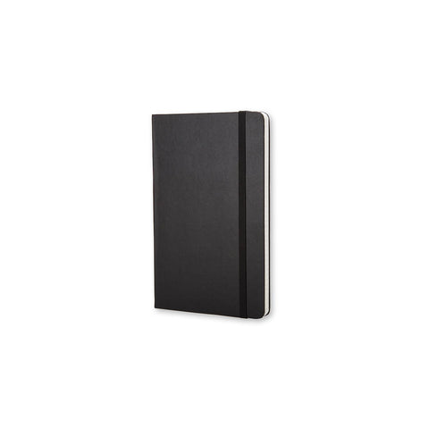 Classic Pocket Hard Cover Notebook Grid Black