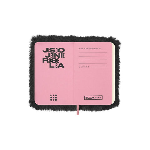 BLACKPINK Limited Edition Faux Fur Extra Small Notebook