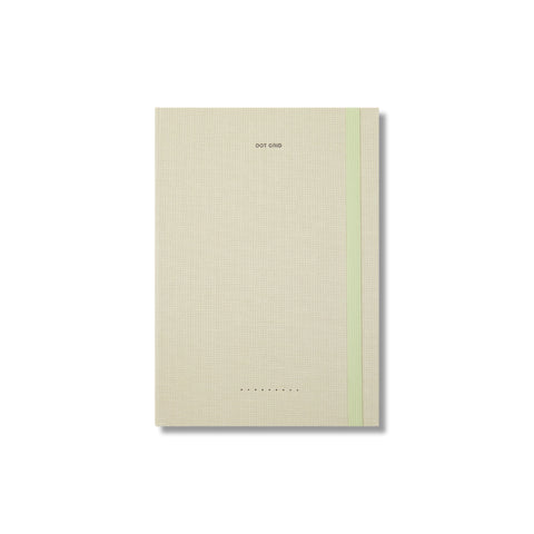 Linen Bound Notebook Dot Grid A5