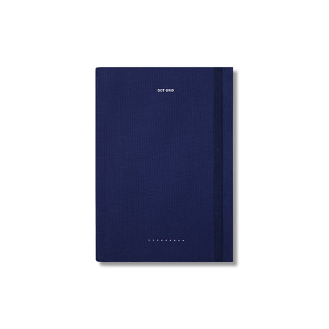 Linen Bound Notebook Dot Grid A5
