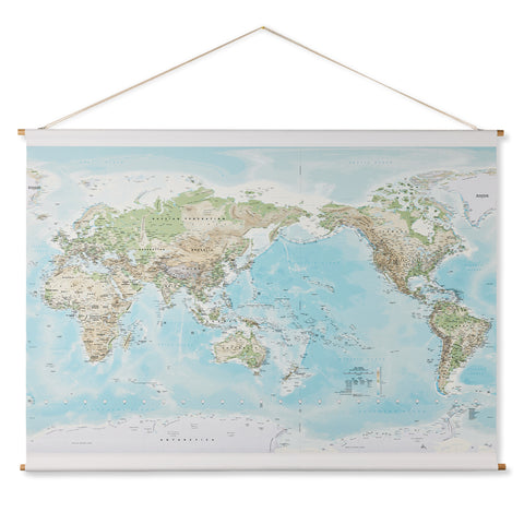 World Map Canvas