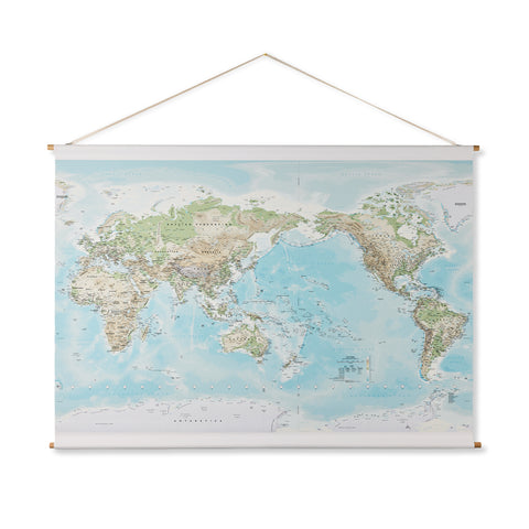 World Map Canvas