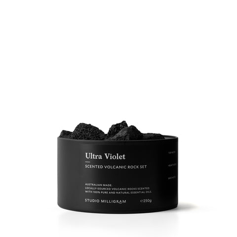 Ultra Violet Volcanic Rocks Tin