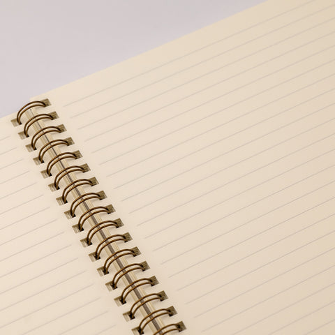 Spiral Bound Notebook Ruled B5 Black