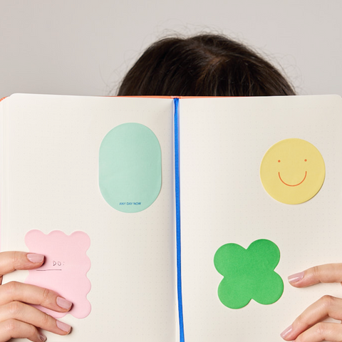 Oval Sticky Note Pad