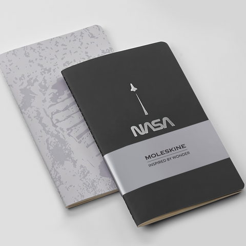 NASA-Inspired Limited Edition Cahier Large Notebooks Set of 2
