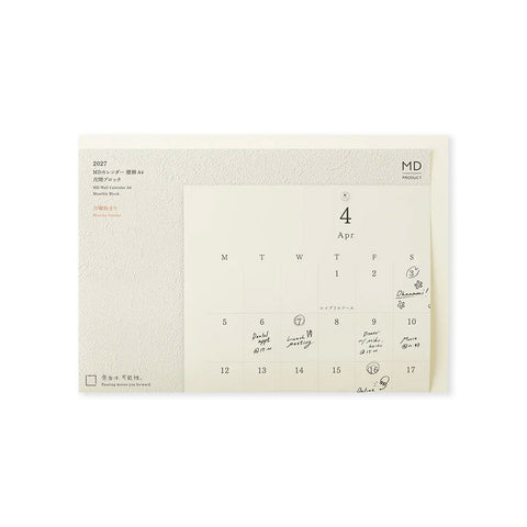 MD Bi-Fold Wall Calendar 2027