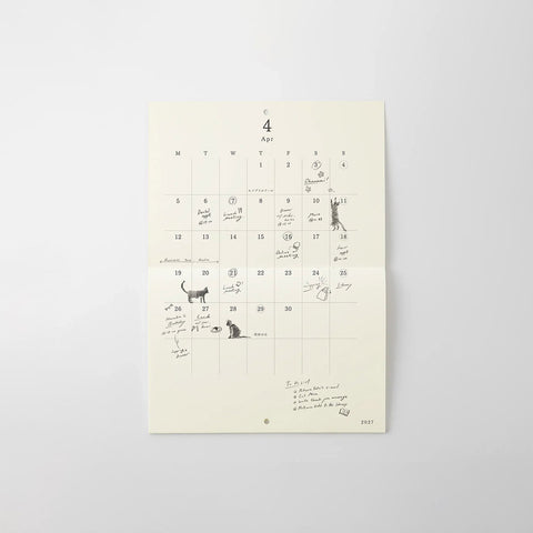 MD Bi-Fold Wall Calendar 2027