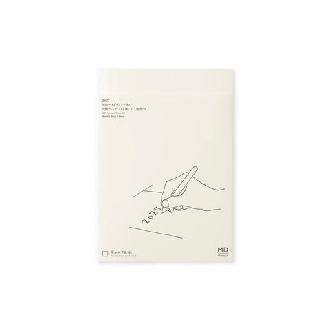 MD 2027 Notebook Diary Monthly A5