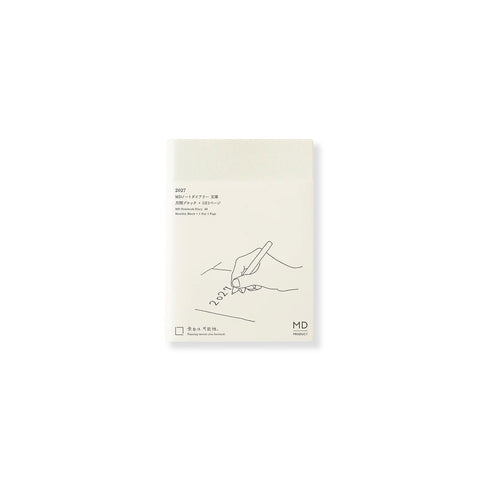 MD 2027 Notebook Diary Daily A6
