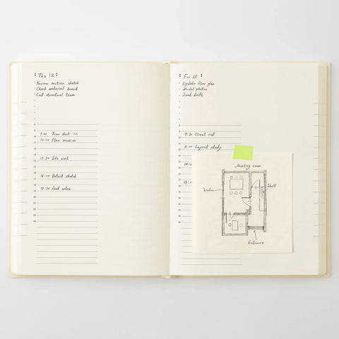 MD 2027 Notebook Diary Daily A5