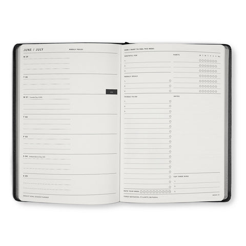Financial Year Goal Digger Weekly Planner Classic