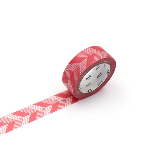 Multistripe Pink Washi Tape Single Roll