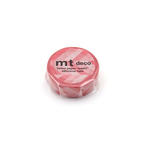 Multistripe Pink Washi Tape Single Roll