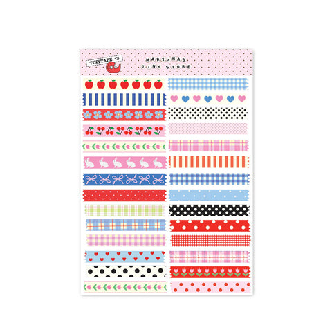 Washi Tape Sticker Set