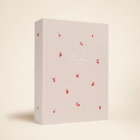 Cherries Baby Binder Journal