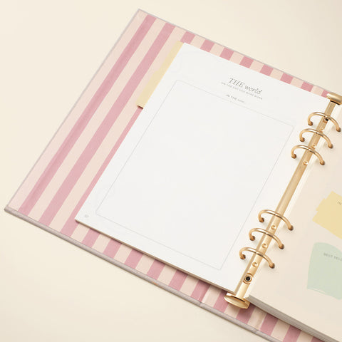 Cherries Baby Binder Journal