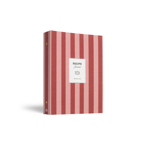 Cabana Pink Recipe Binder Folio