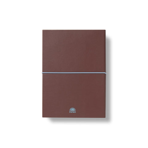 Chestnut and Ink Red Notebook