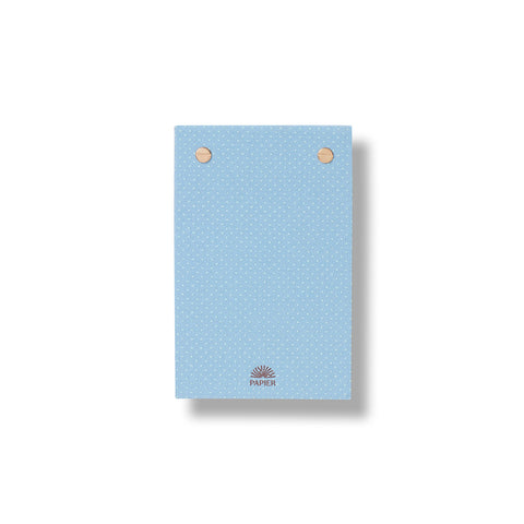 Dot & Check Fabric Notepad