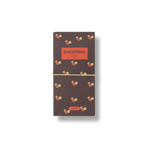 Hear in Bloom Shopping List Notepad