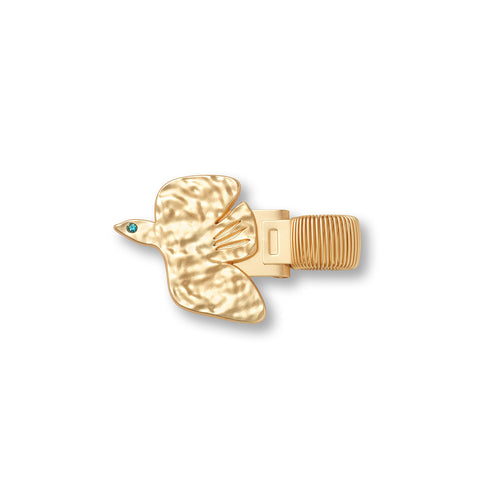 Gold Bird Pen Clip