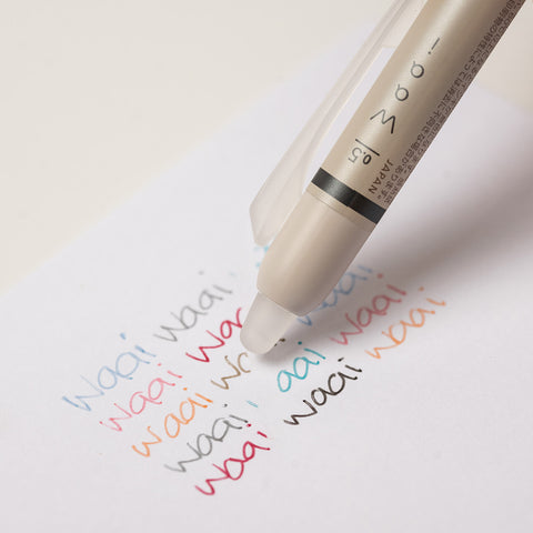 FriXion Clicker Waai Erasable Pastel Gel Pens Set of 8