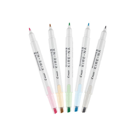 Kire-Na Dual Top Highlighter Assorted Pale