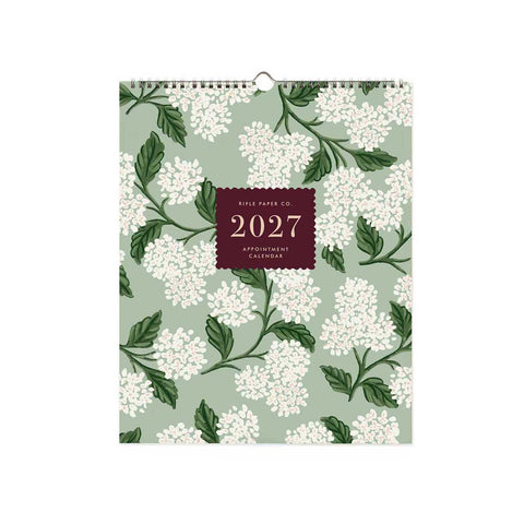 2027 Floral Appointment Calendar