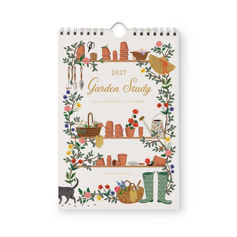 2027 Garden Study Kitchen Calendar