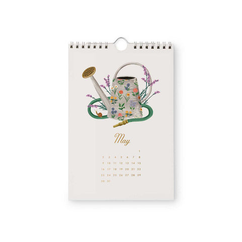 2027 Garden Study Kitchen Calendar