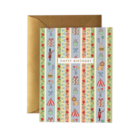 Carnival Birthday Greeting Card