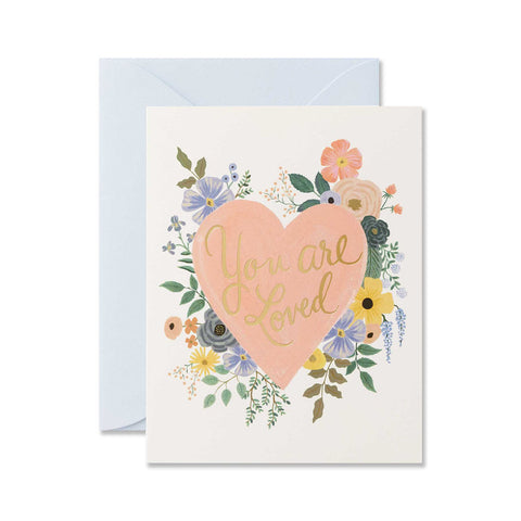You Are Loved Valentine's Card