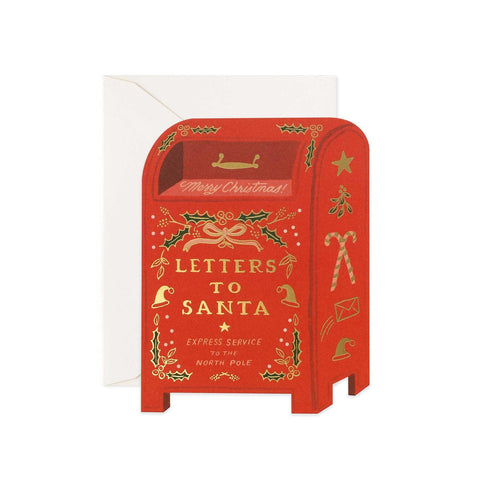Letters to Santa Greeting Card