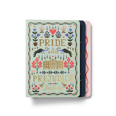 Jane Austen Stitched Notebook Set
