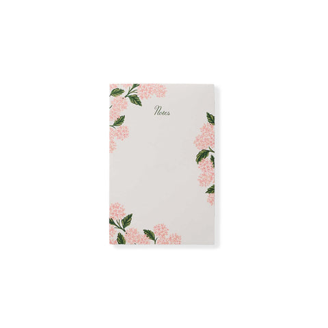Pink Hydrangea Notepad