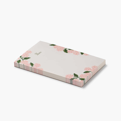 Pink Hydrangea Notepad