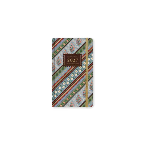 2027 Paisley Weekly Pocket Planner