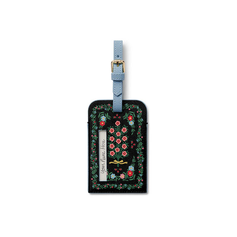 Rosette Luggage Tag