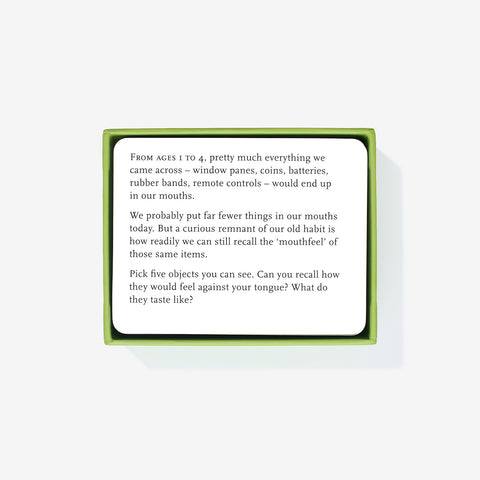 Everyday Wonder Prompt Cards