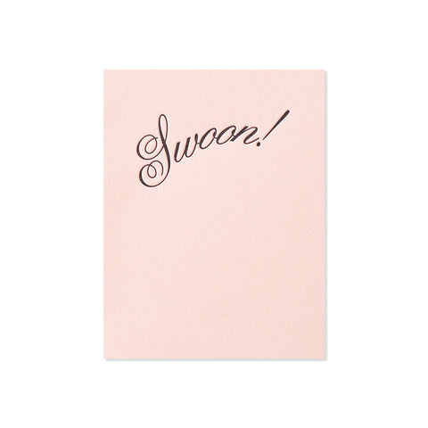Swoon Greeting Card