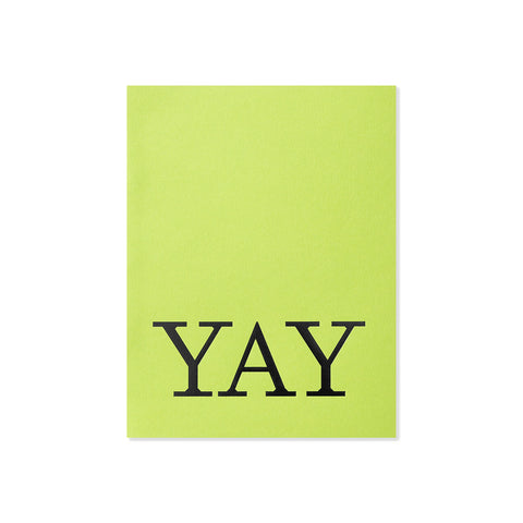 YAY Greeting Card